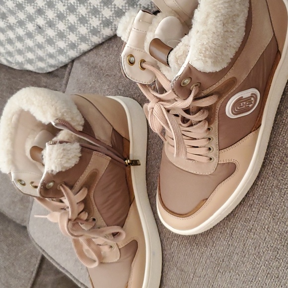 Coach high top wedge sneaker size 9B - Picture 4 of 7